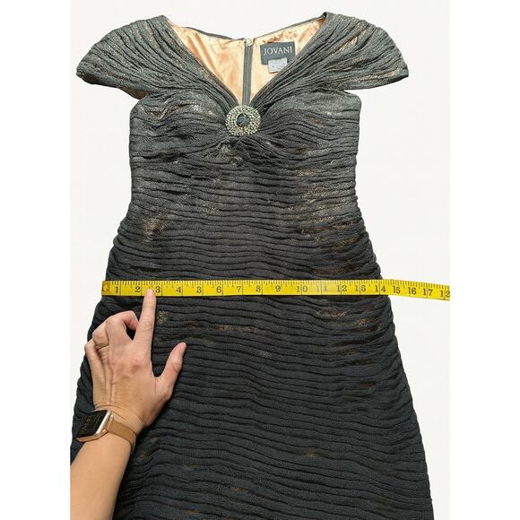 Jovani Black Cocktail Dress - Size 6 - Picture 6 of 9